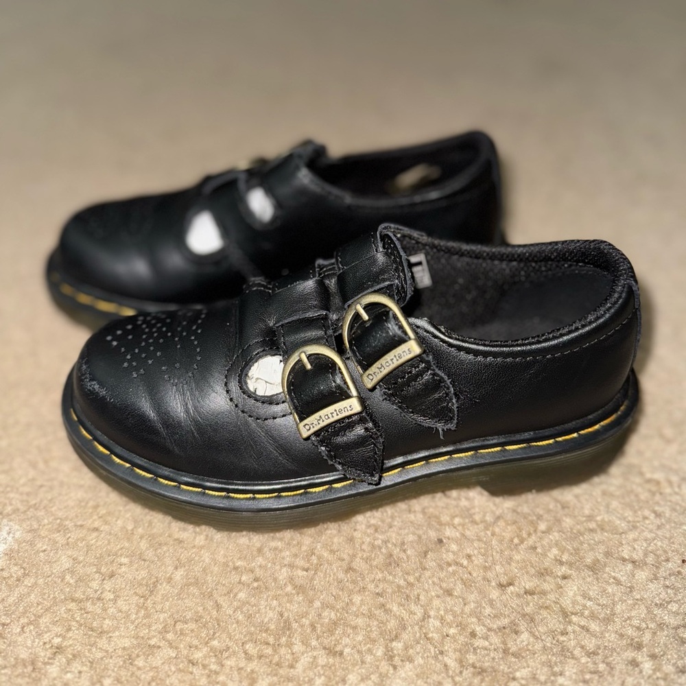 Dr. Martens Black Child Footwear